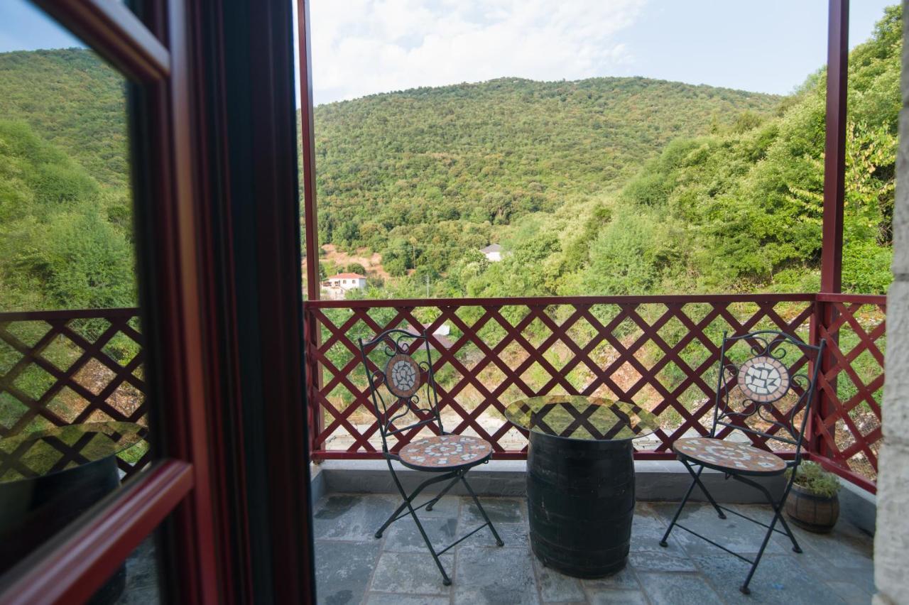 Meliteion Traditional Hotel Asprangeloi Buitenkant foto