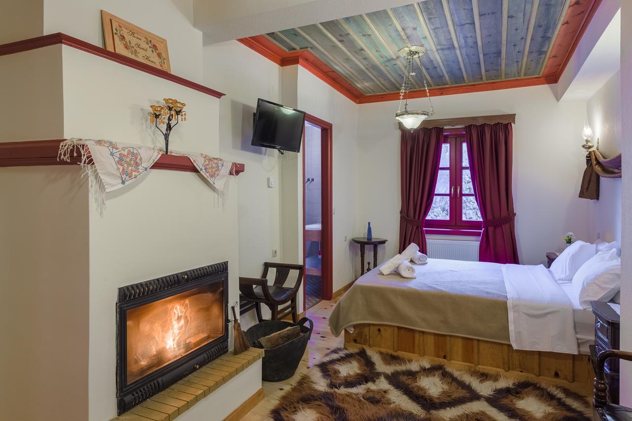 Meliteion Traditional Hotel Asprangeloi Buitenkant foto